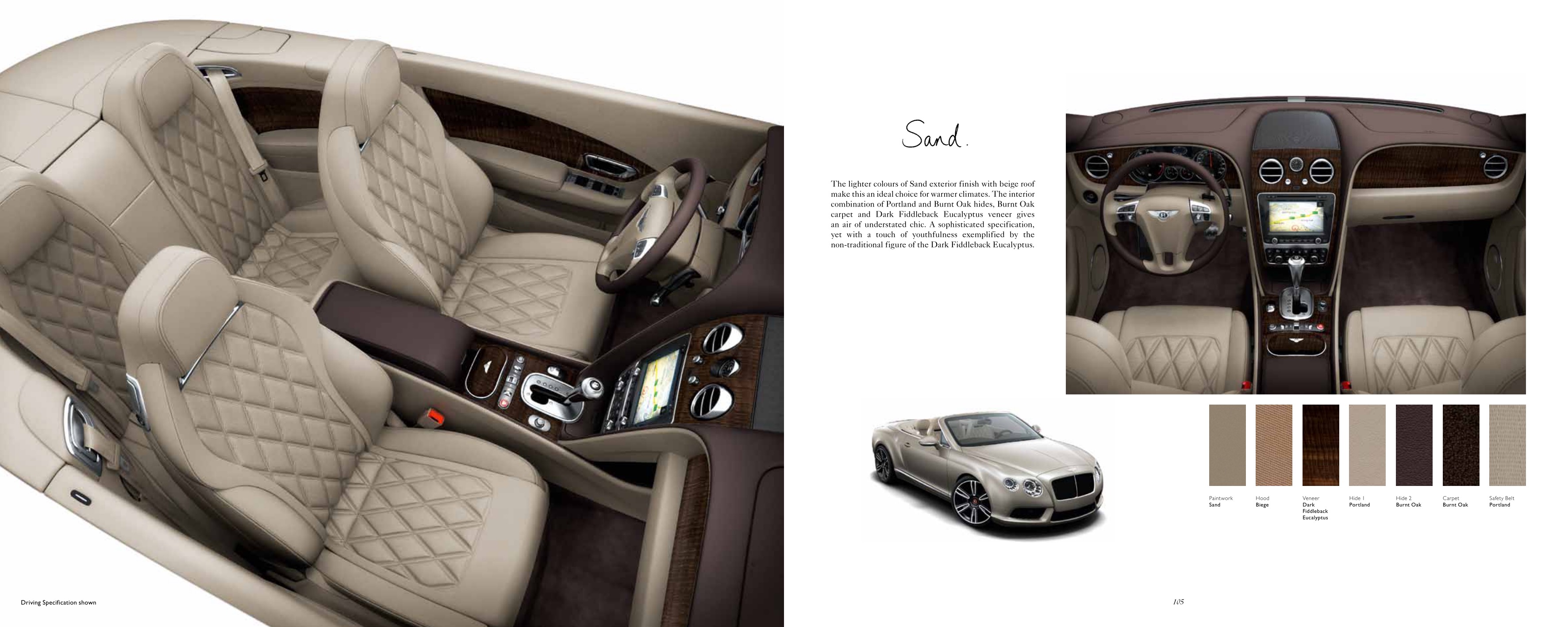 2012 Bentley Continental Brochure Page 36